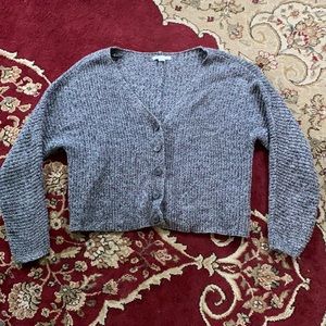 American Eagle cropped cardigan sweater